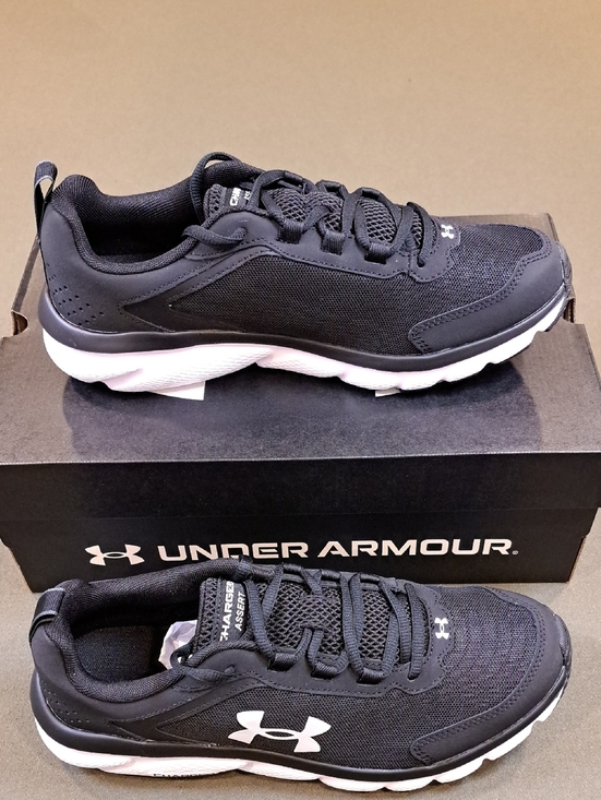 Under Armour Other - Under Armour Charged Assert 9 Running Shoes - Color: Black/White - Size: 9.5